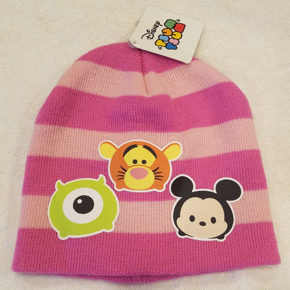 Disney Tsum Tsum Girls Winter Knit Hat - NEW